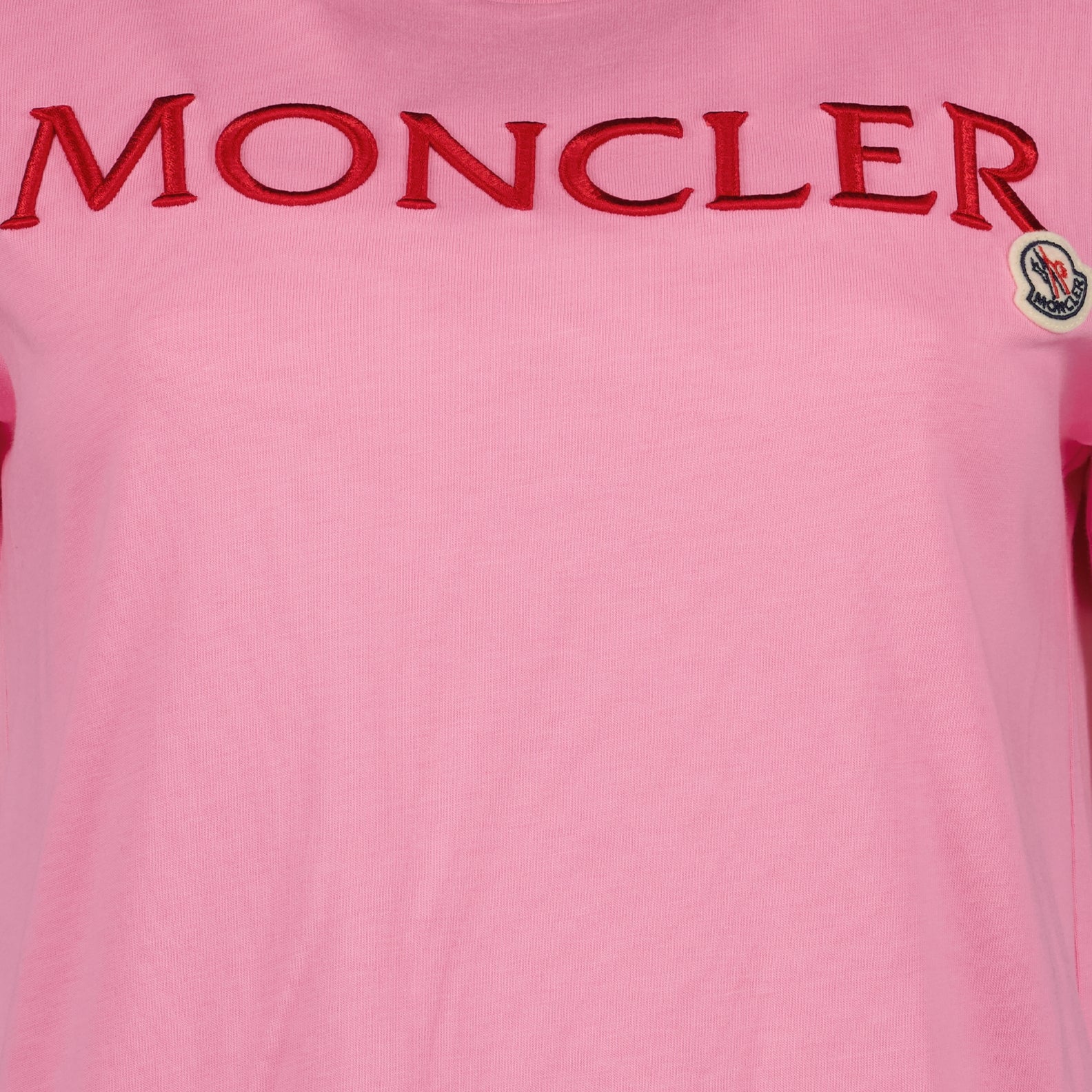 T-shirts Logo T-shirt Moncler Pink Women
