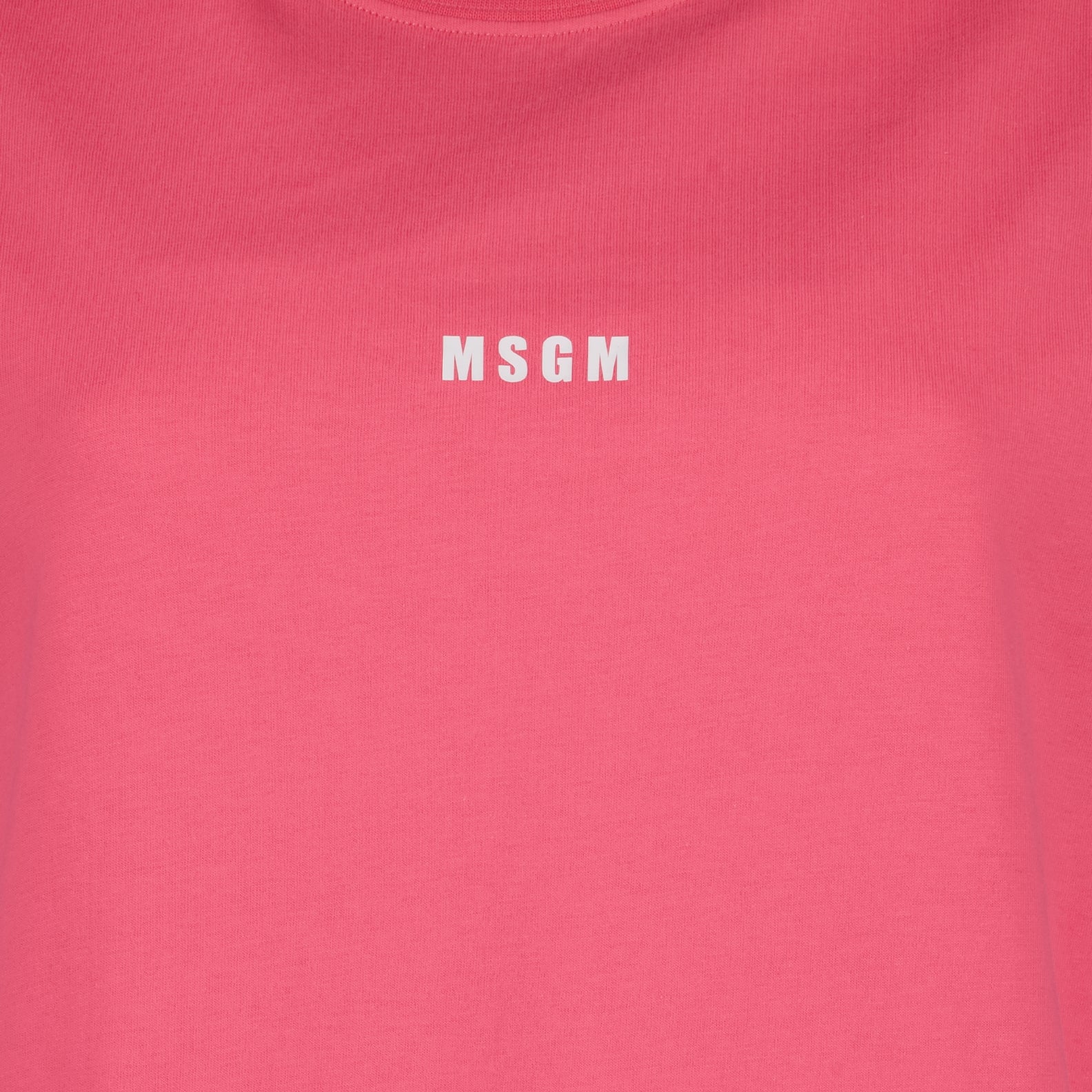 T-Shirts T-shirt à logo MSGM Rosa Femme