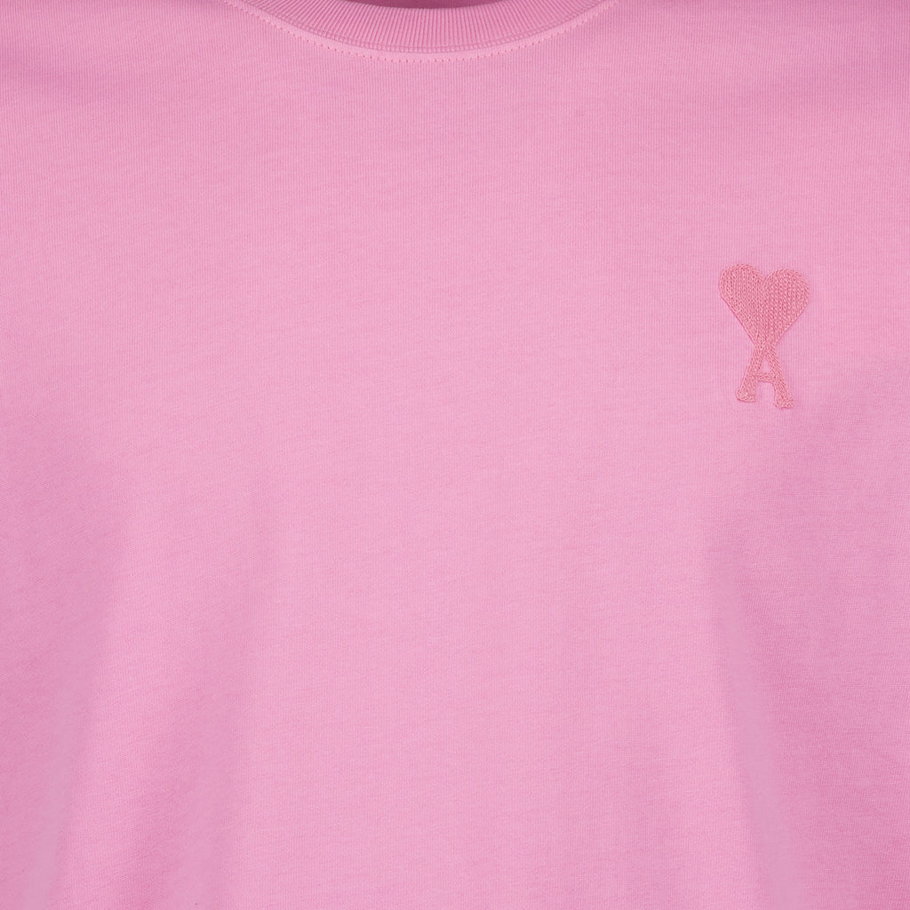 T-shirts T-shirt Ami de Coeur Ami PARIS Rose Unisexe