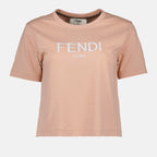 T-shirt T-shirt Fendi Roma Fendi Bianco Femme