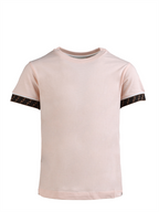 의류 T-shirt FF Fendi 분홍색 어린이들