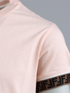 의류 T-shirt FF Fendi 분홍색 어린이들