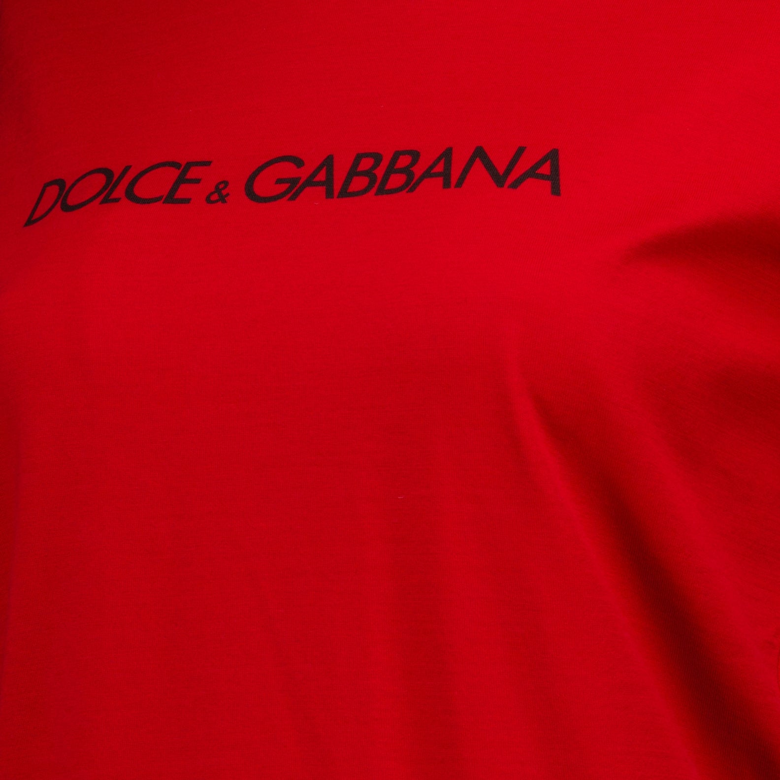 T-shirts Logo T-shirt Dolce & Gabbana Red Women
