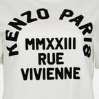 Camisetas T-shirt Rue Vivienne Kenzo Blanco Femme