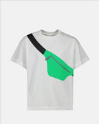 Abbigliamento T-shirt à imprimé sac banane Fendi Verde Bambini