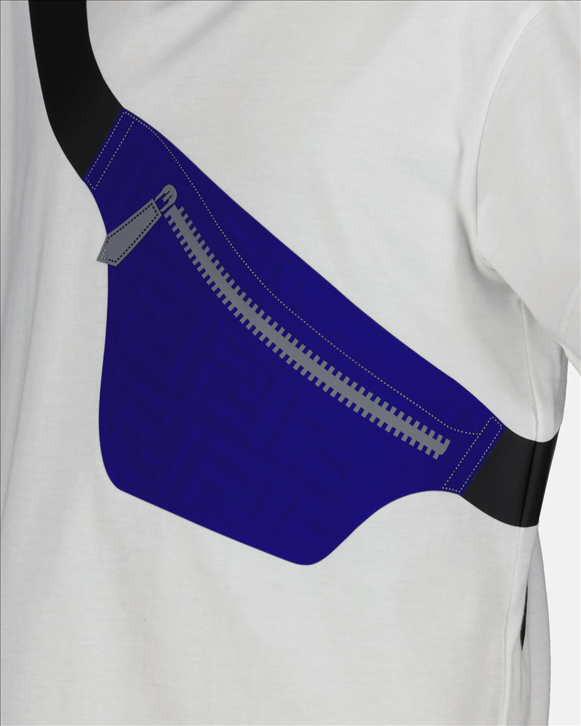 Clothing Fanny pack print T-shirt Fendi Purple Kids