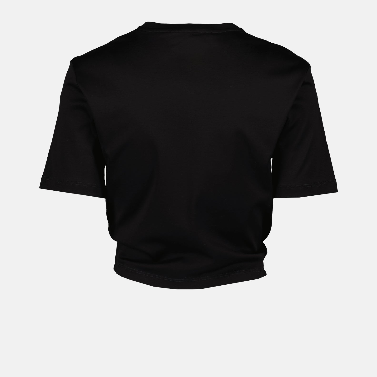 ヴェルサーチ  1004162 セーフティピンロゴプリントTシャツ レディース 36 ヴェルサーチ VERSACE プリントTシャツ A84736 コットン レディース