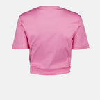 T-shirts T-shirt Safety Pin Versace Rose Femme