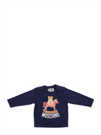 의류 T-shirt Teddy Toy Moschino 파란색 어린이들