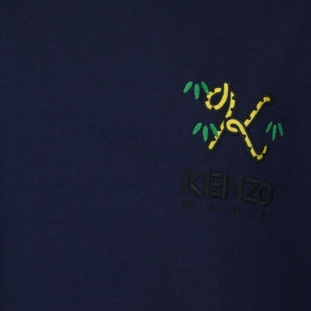 T-shirts T-shirt Tiger Tail K Kenzo Bleu Homme