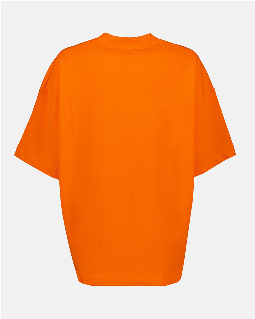 T-shirts T-shirt Ami de Coeur Ami PARIS Orange Unisexe