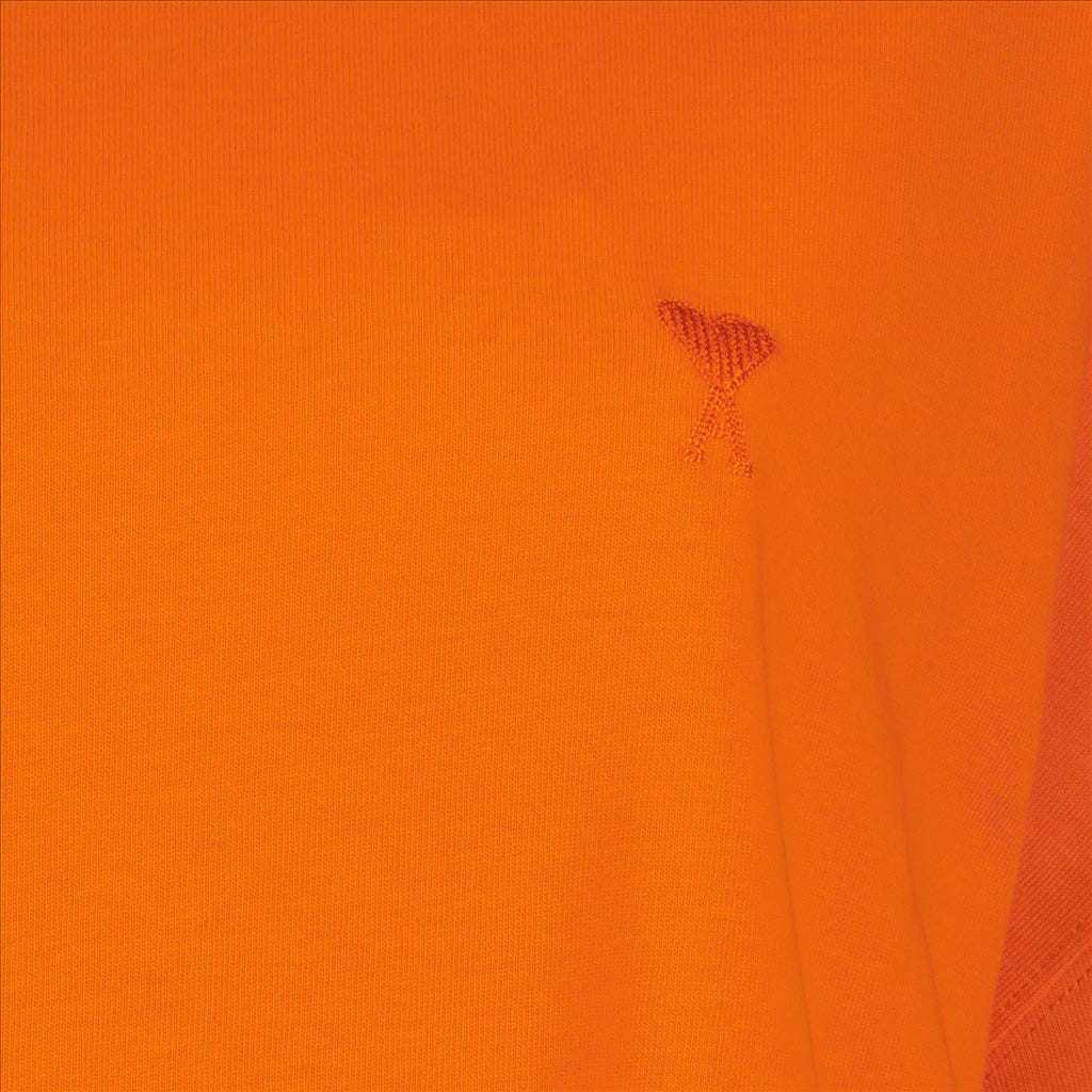 T-shirts T-shirt Ami de Coeur Ami PARIS Orange Unisexe