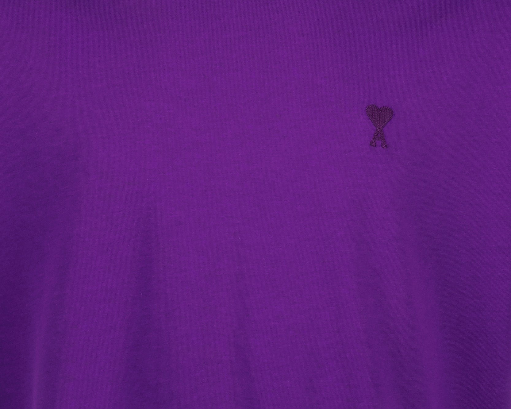 T-shirts T-shirt Ami de Coeur Ami PARIS Violet Unisexe