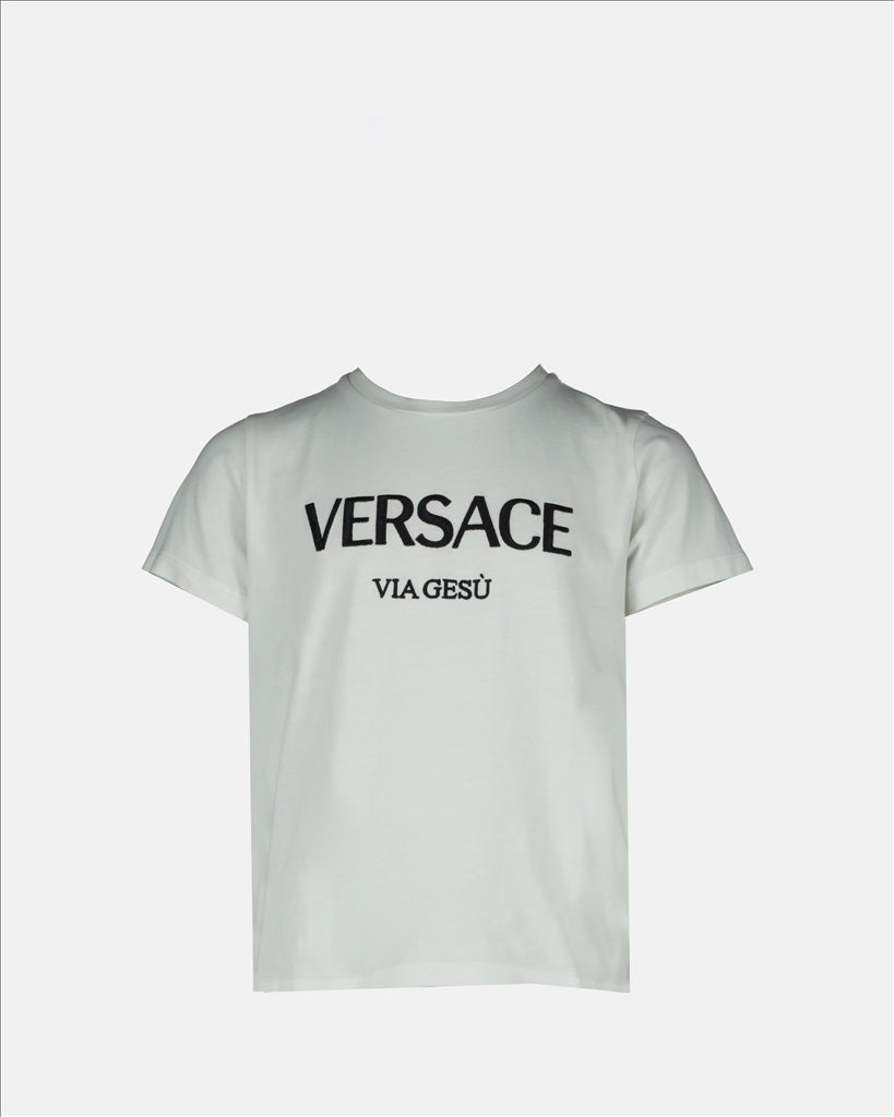Clothing Versace Via Gesù T-shirt Versace White Kids