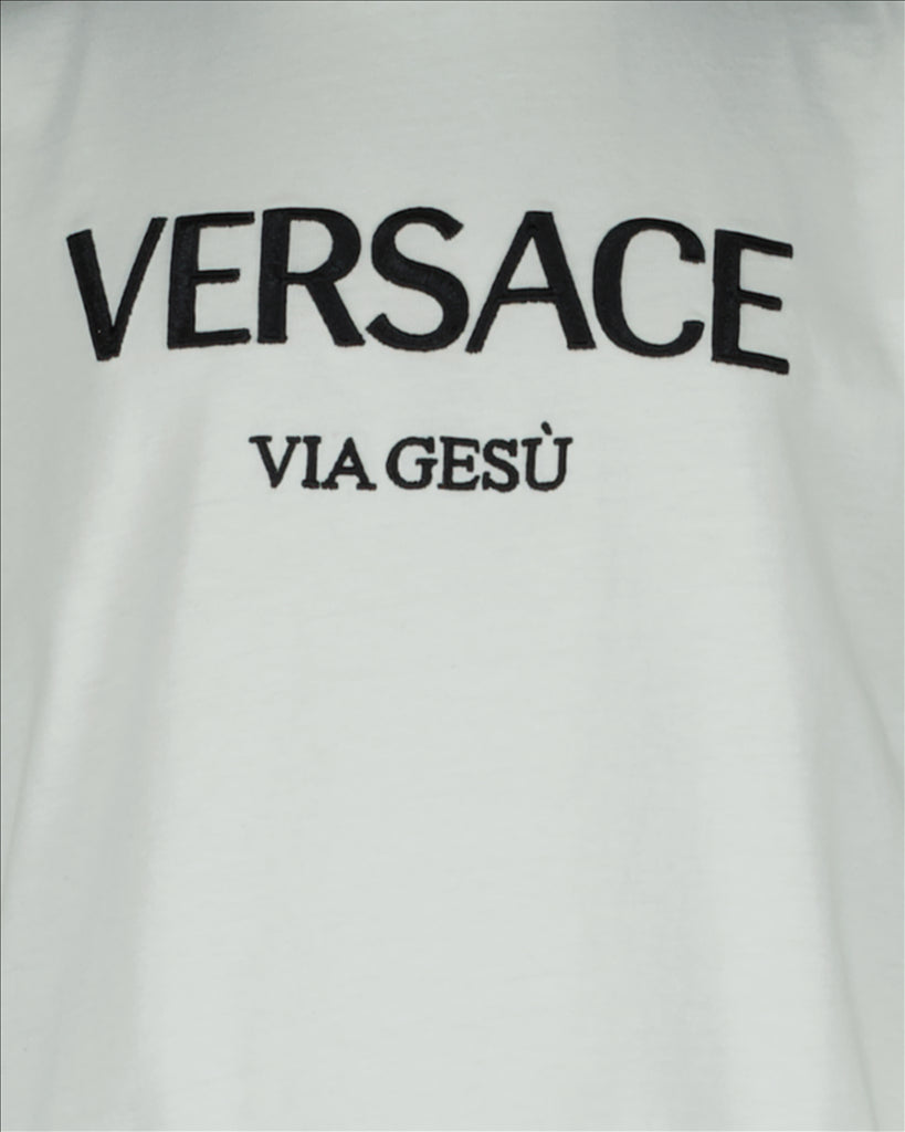 Clothing Versace Via Gesù T-shirt Versace White Kids