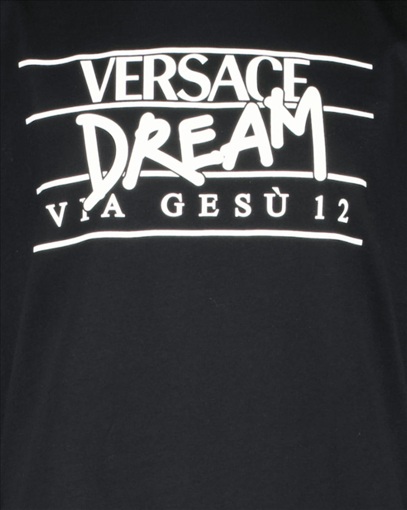 Prendas T-shirt Versace Via Gesù Versace Negro Niños