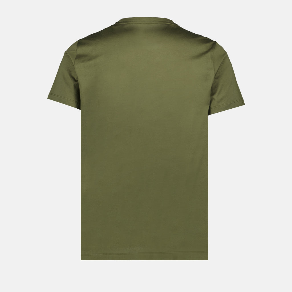 T-shirts Double Logo T-Shirt Moncler Green Man