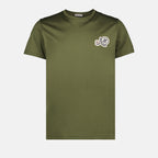 T-shirts Double Logo T-Shirt Moncler Green Man