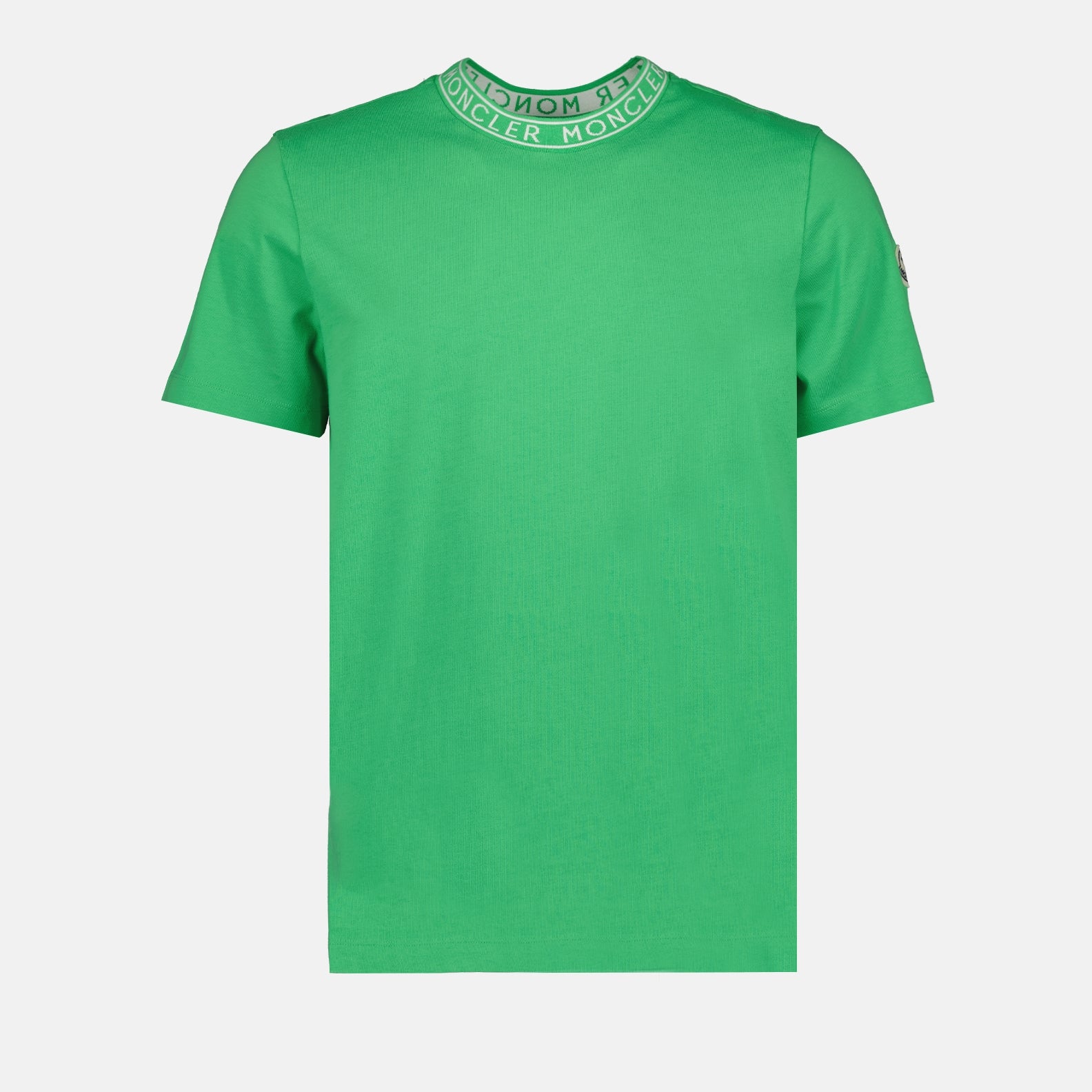 T-shirt T-shirt à logo Moncler Verde Homme