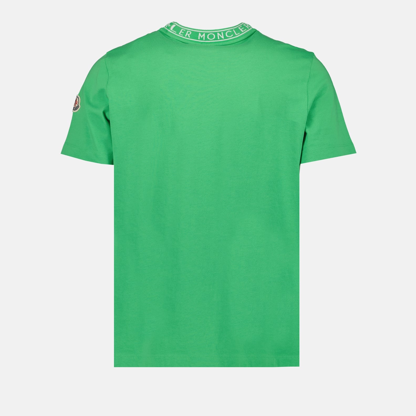 T-shirt T-shirt à logo Moncler Verde Homme