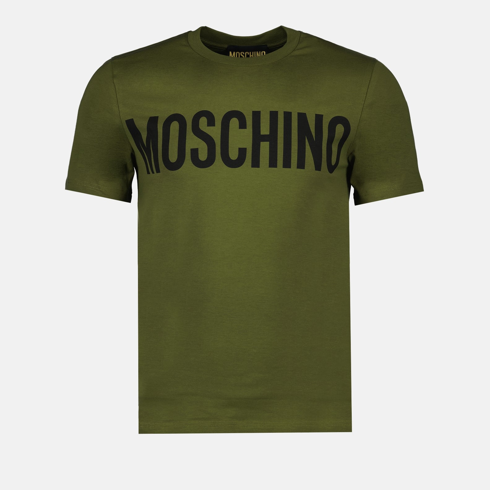 T-shirt T-shirt à logo Moschino Verde Homme