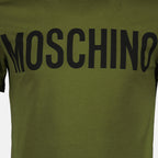 T-shirt T-shirt à logo Moschino Verde Homme