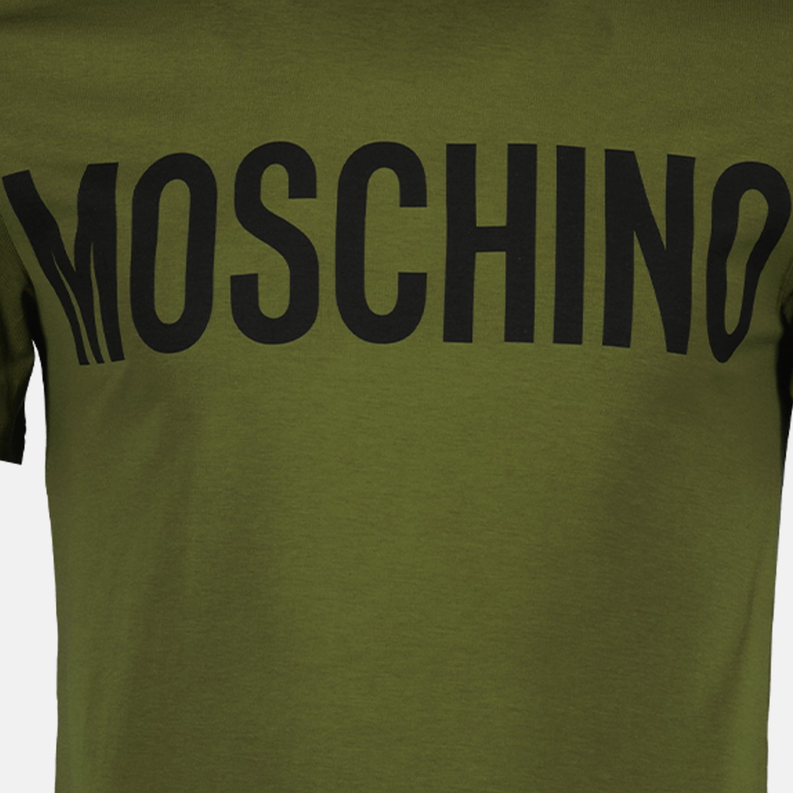 T-shirt T-shirt à logo Moschino Verde Homme