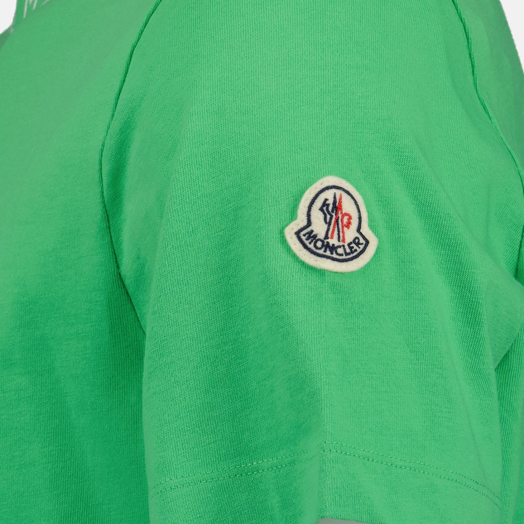 T-shirts Logo T-shirt Moncler Green Man
