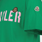 T-shirts Logo T-shirt Moncler Green Man