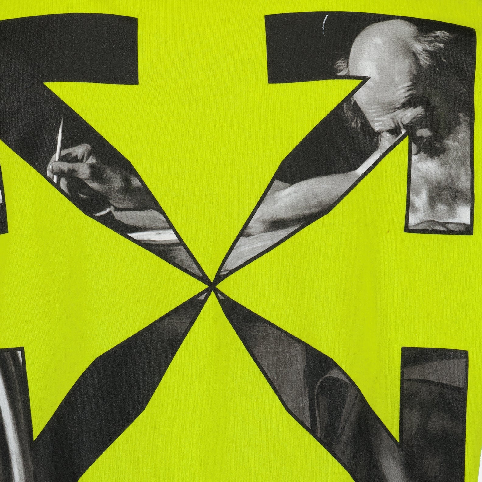 T-shirts Arrow Caravaggio T-shirt Off-White Green Man