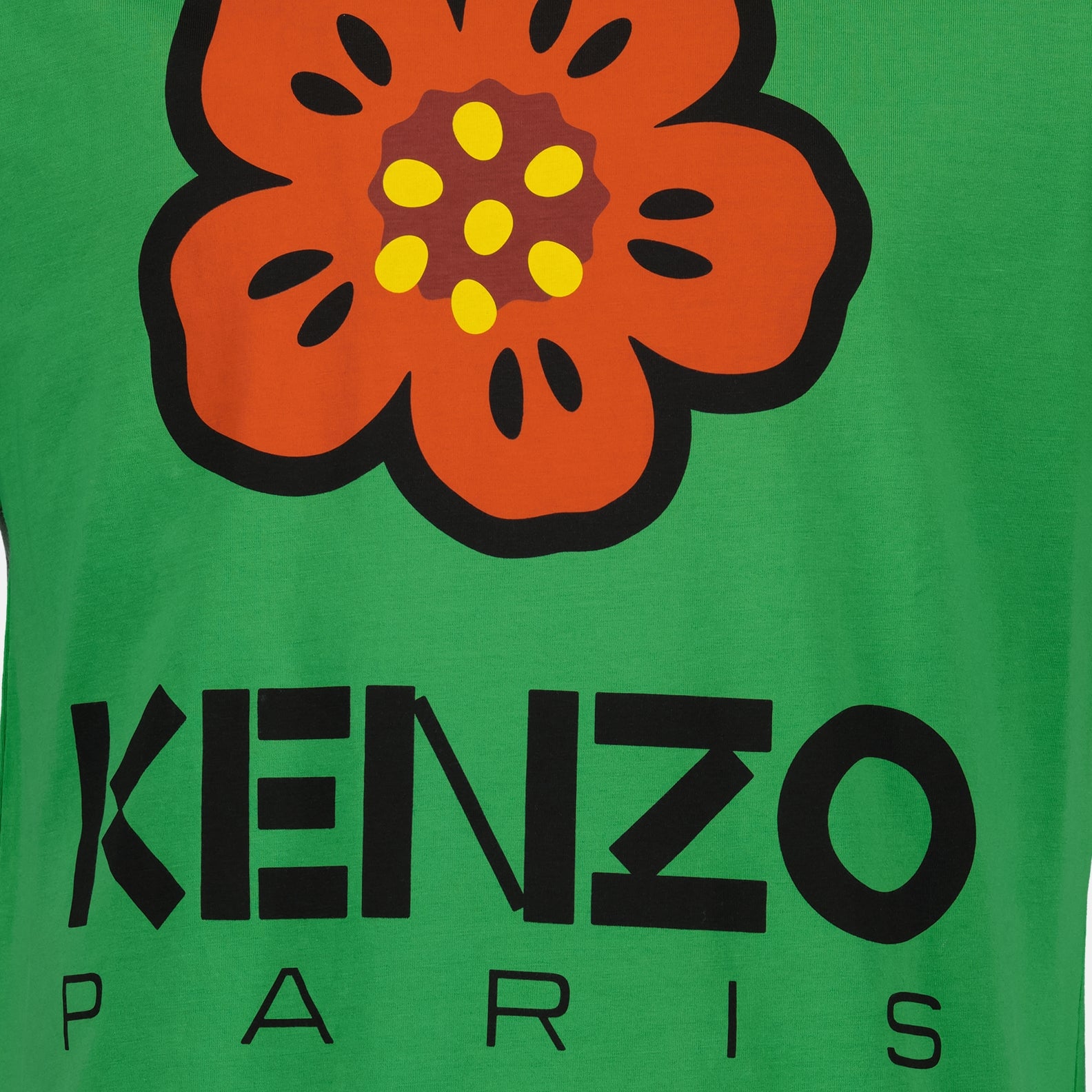 T-shirts Boke Flower T-shirt Kenzo Green Man