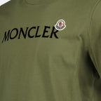 티셔츠 T-shirt logo signature Moncler 녹색 Homme