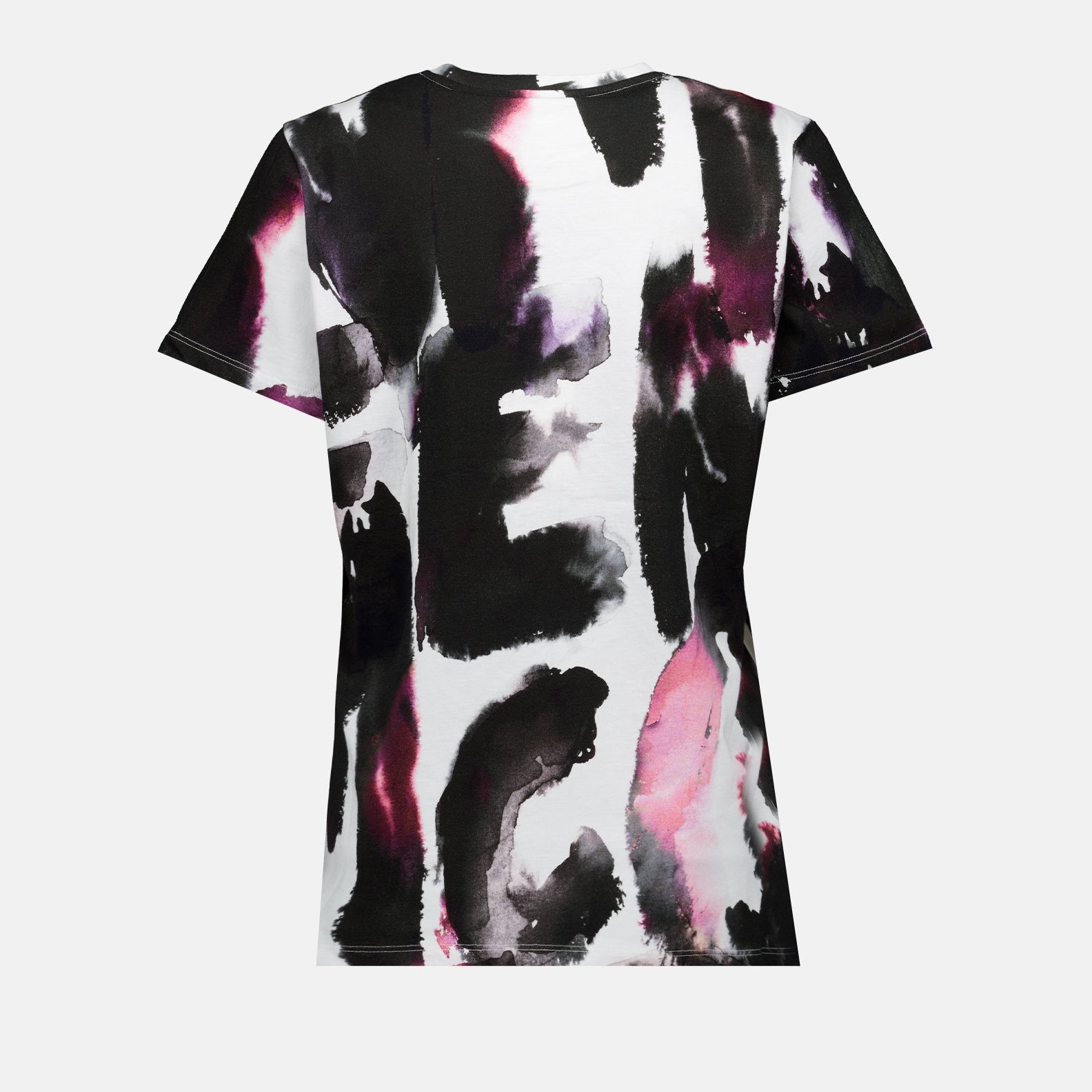 T-shirts T-shirt Graffiti Alexander McQueen Noir Femme