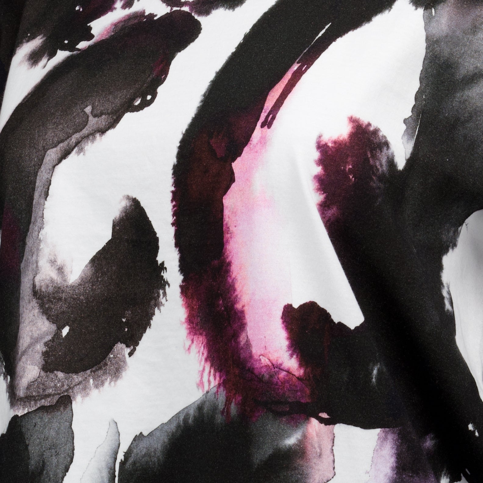 T-shirts T-shirt Graffiti Alexander McQueen Noir Femme