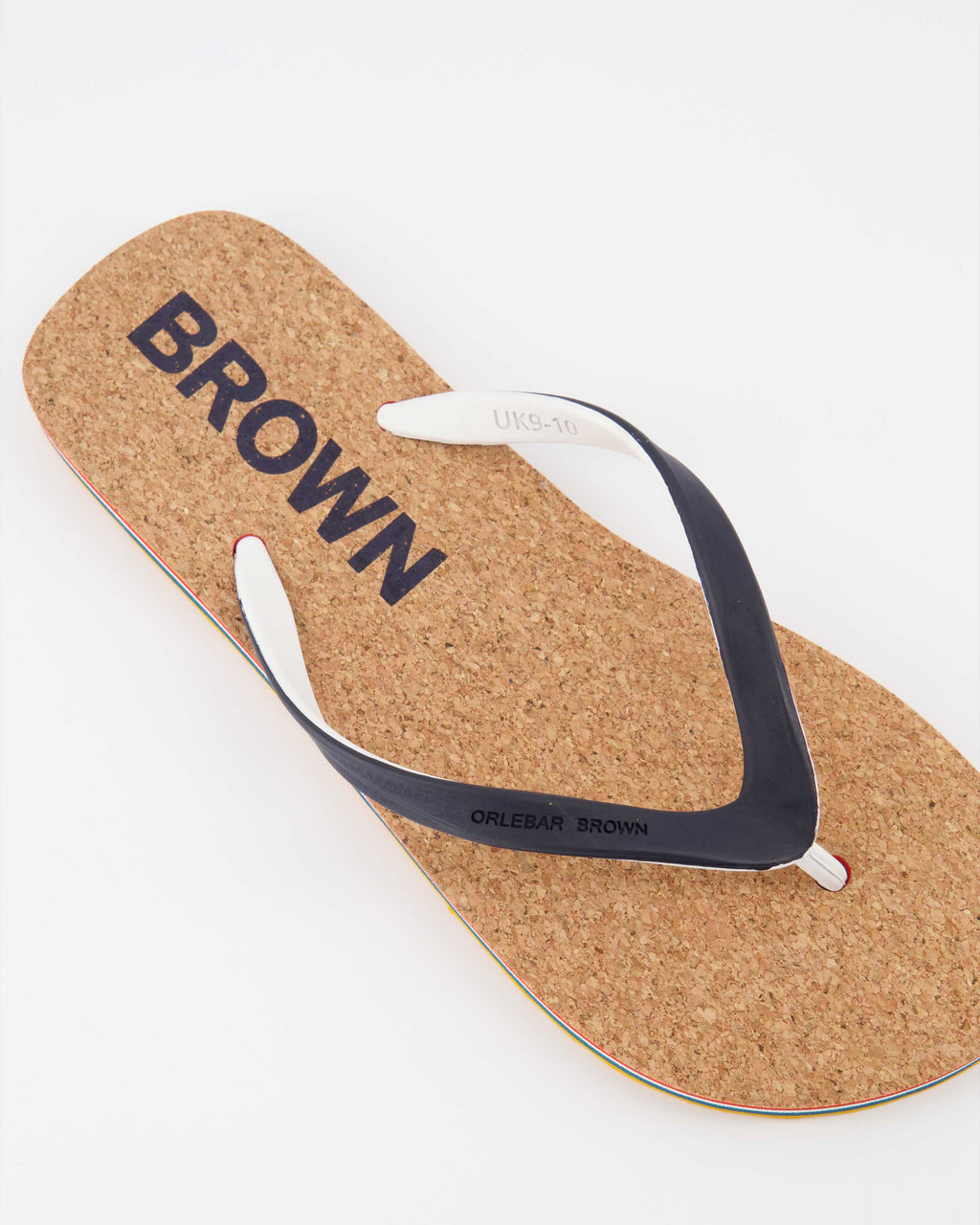 Open shoes Haston flip flops Orlebar Brown Blue Man