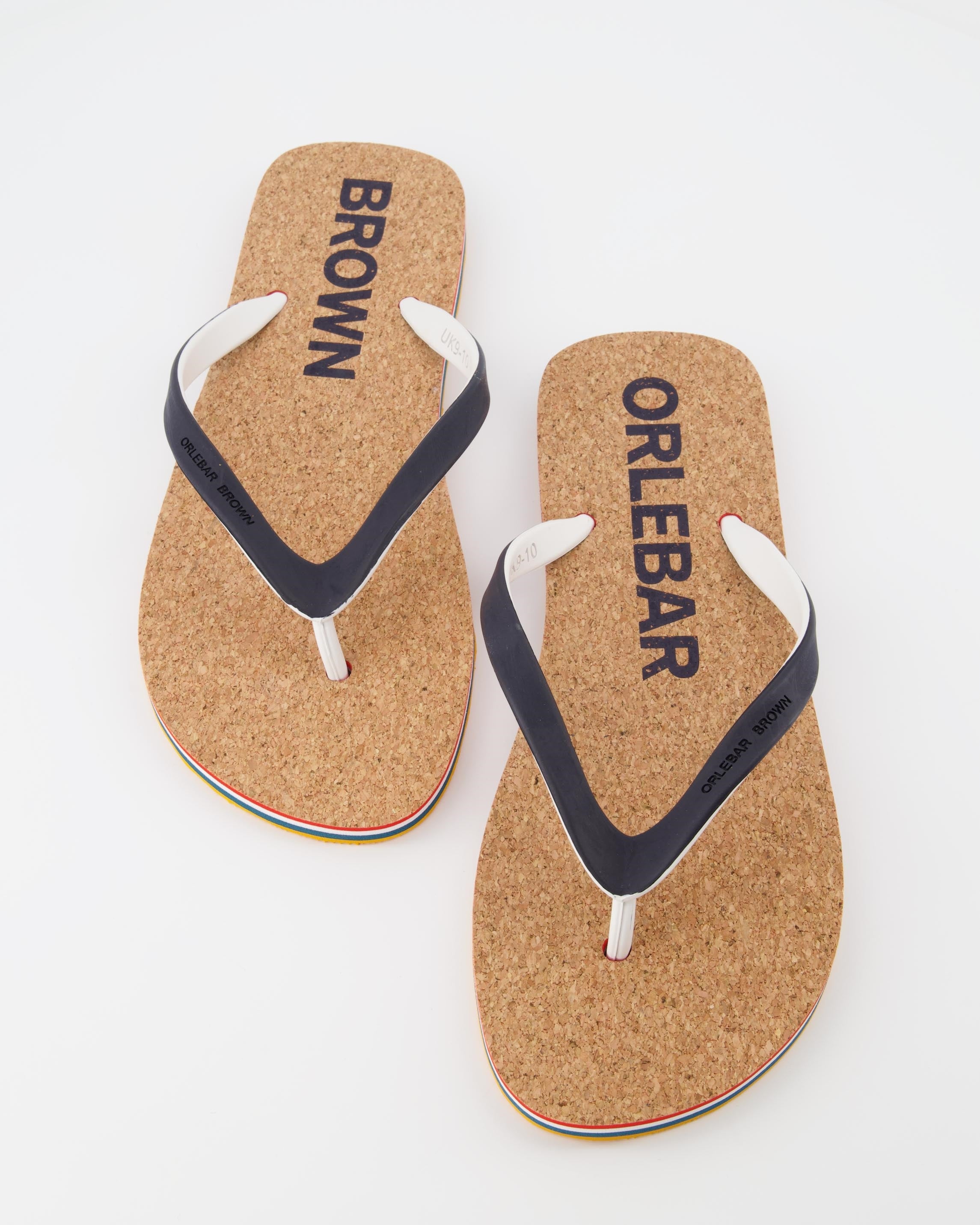 Open shoes Haston flip flops Orlebar Brown Blue Man
