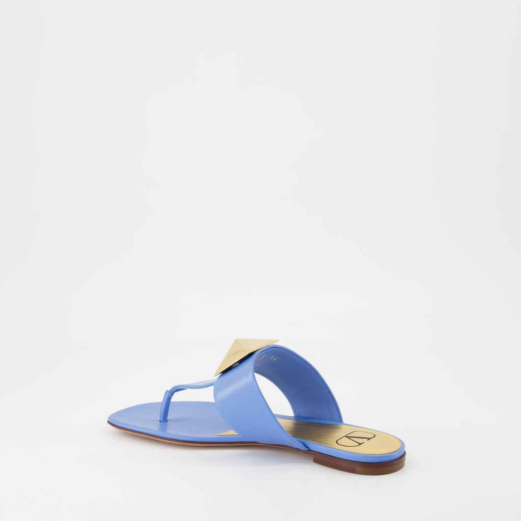 Tongs One Stud en cuir