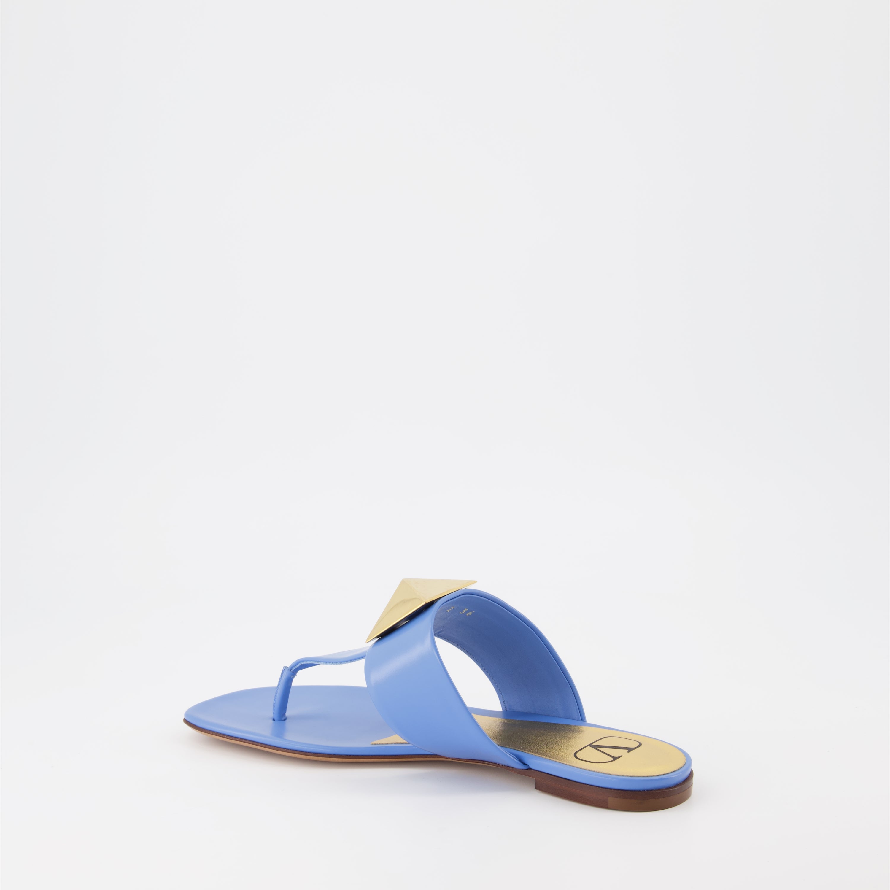 Tongs One Stud en cuir