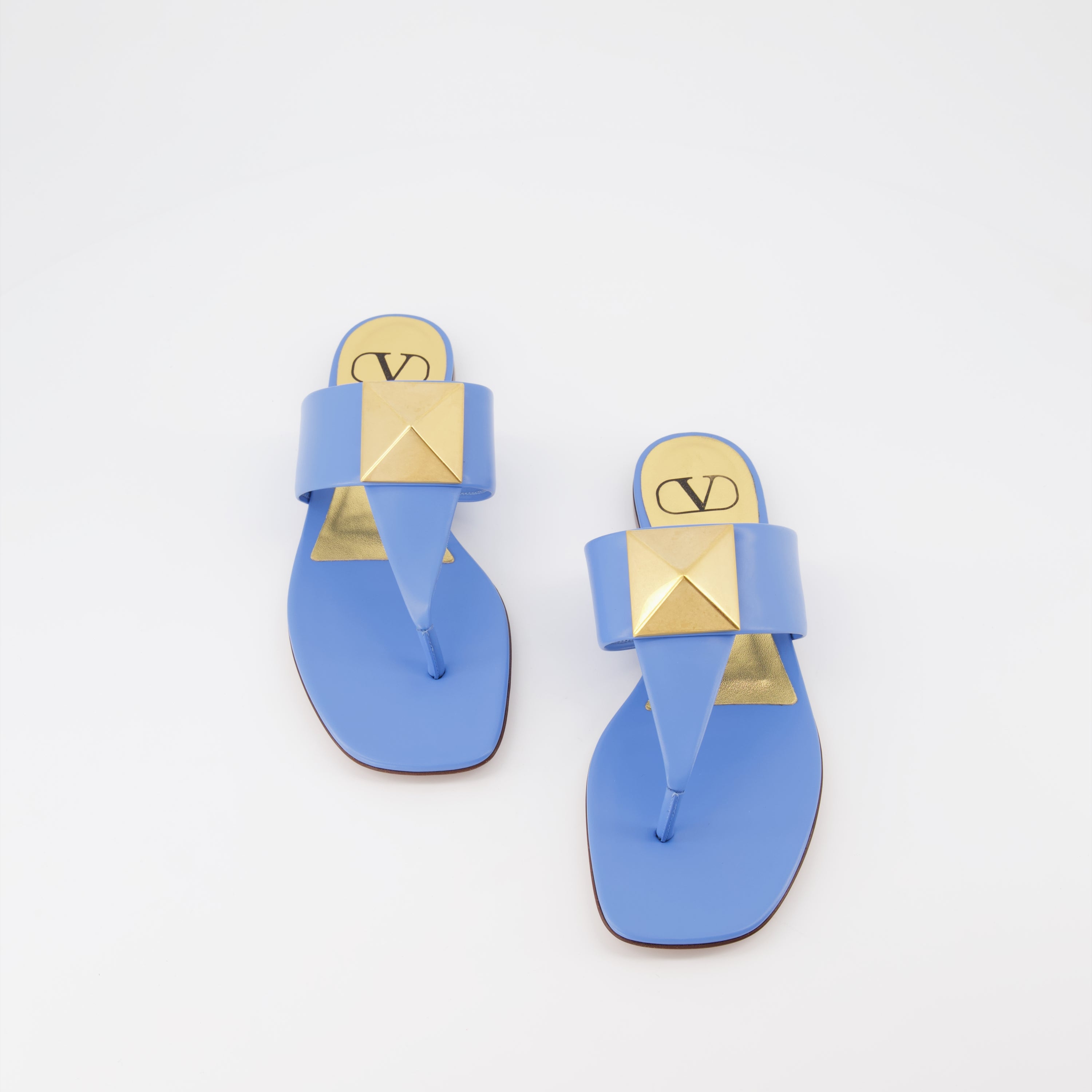 Tongs One Stud en cuir