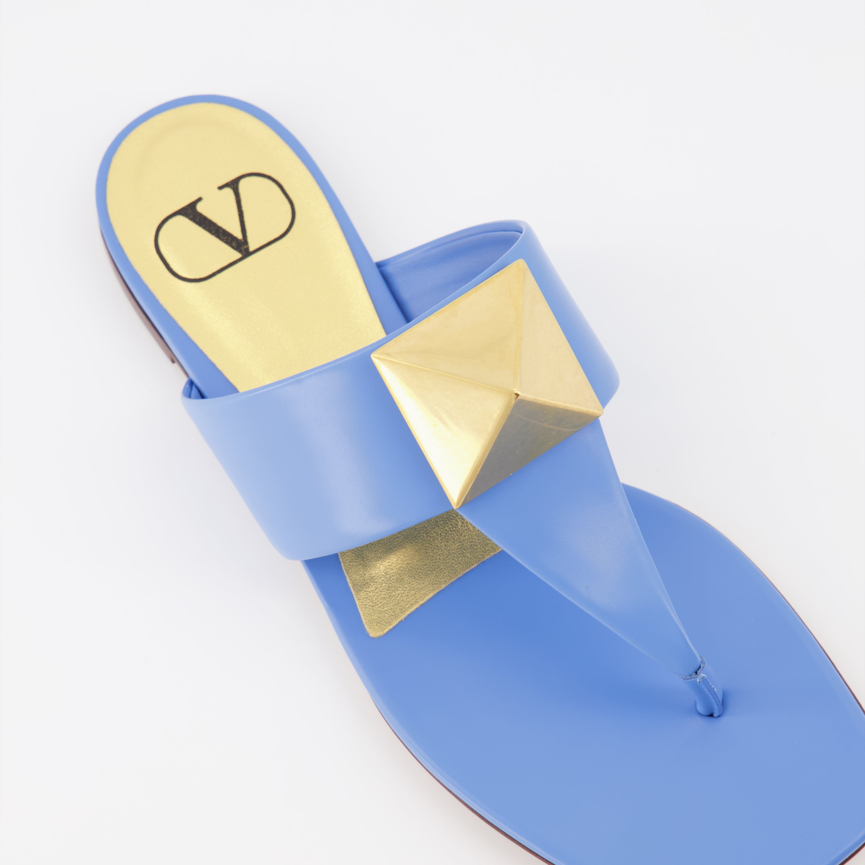 Tongs One Stud en cuir