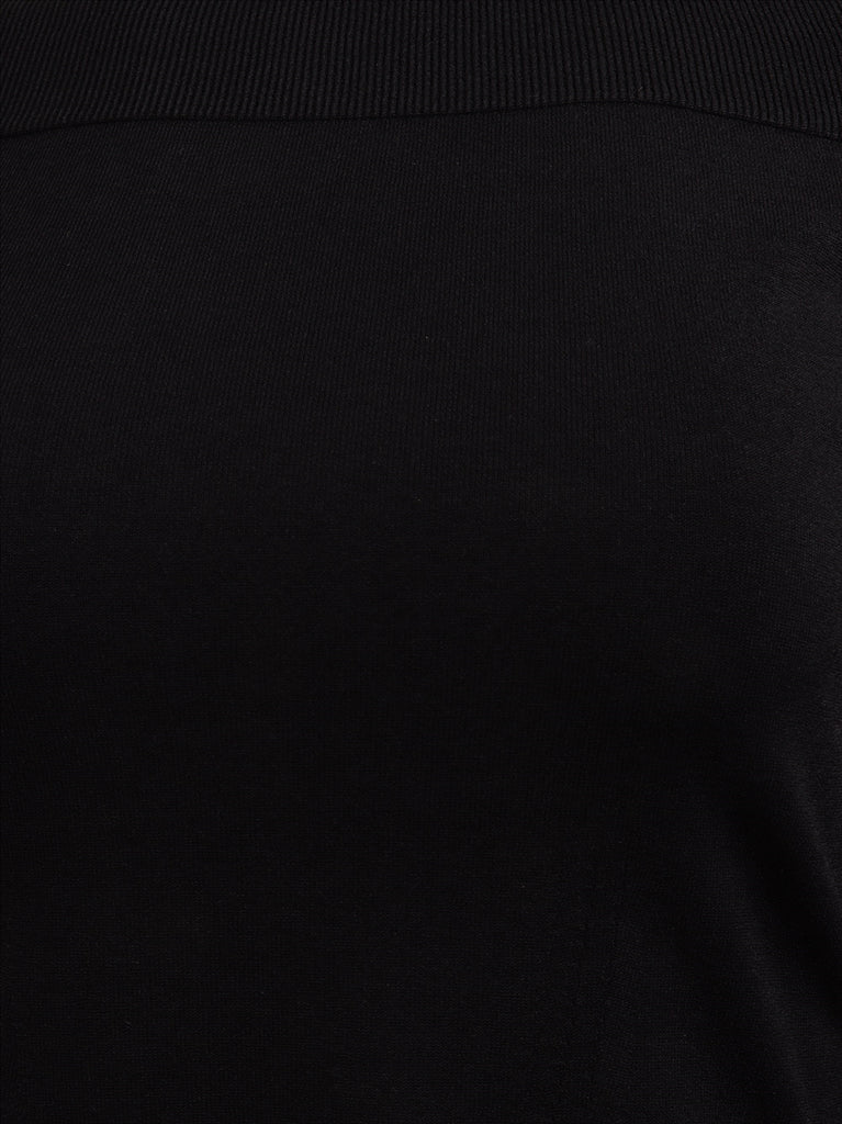 トップス バルドーネックトップ Alexander McQueen 黒 女性