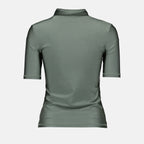 T-shirts Top à col montant Coperni Vert Femme