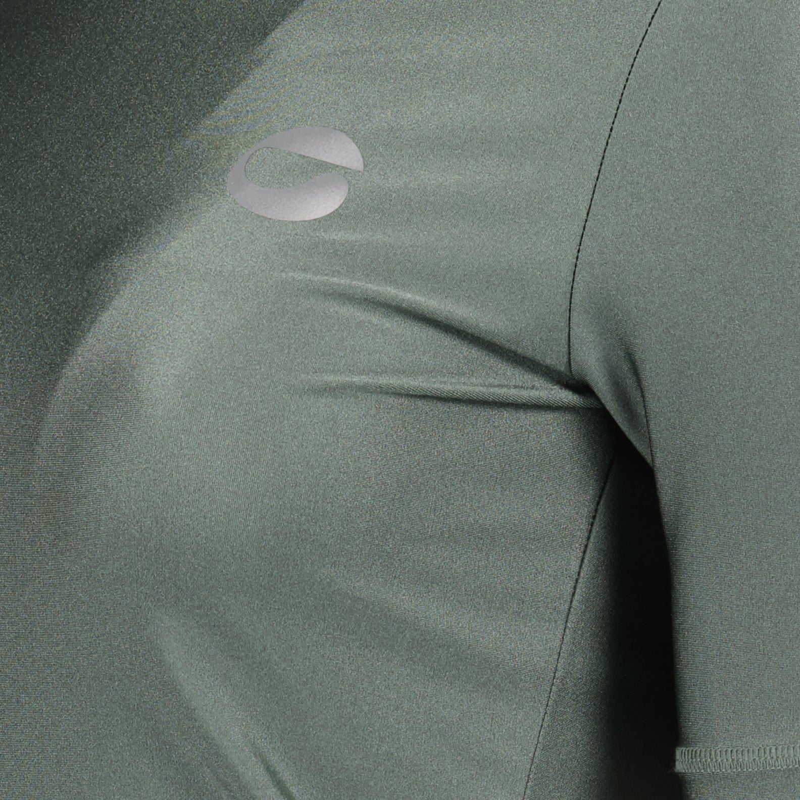 T-shirts Top à col montant Coperni Vert Femme