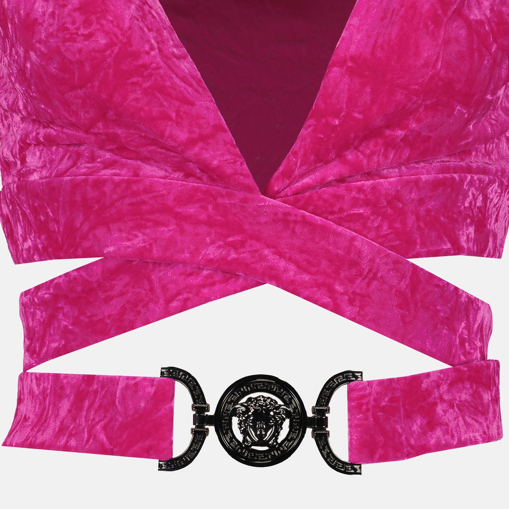 Tops Top Biggie Versace Rose Femme