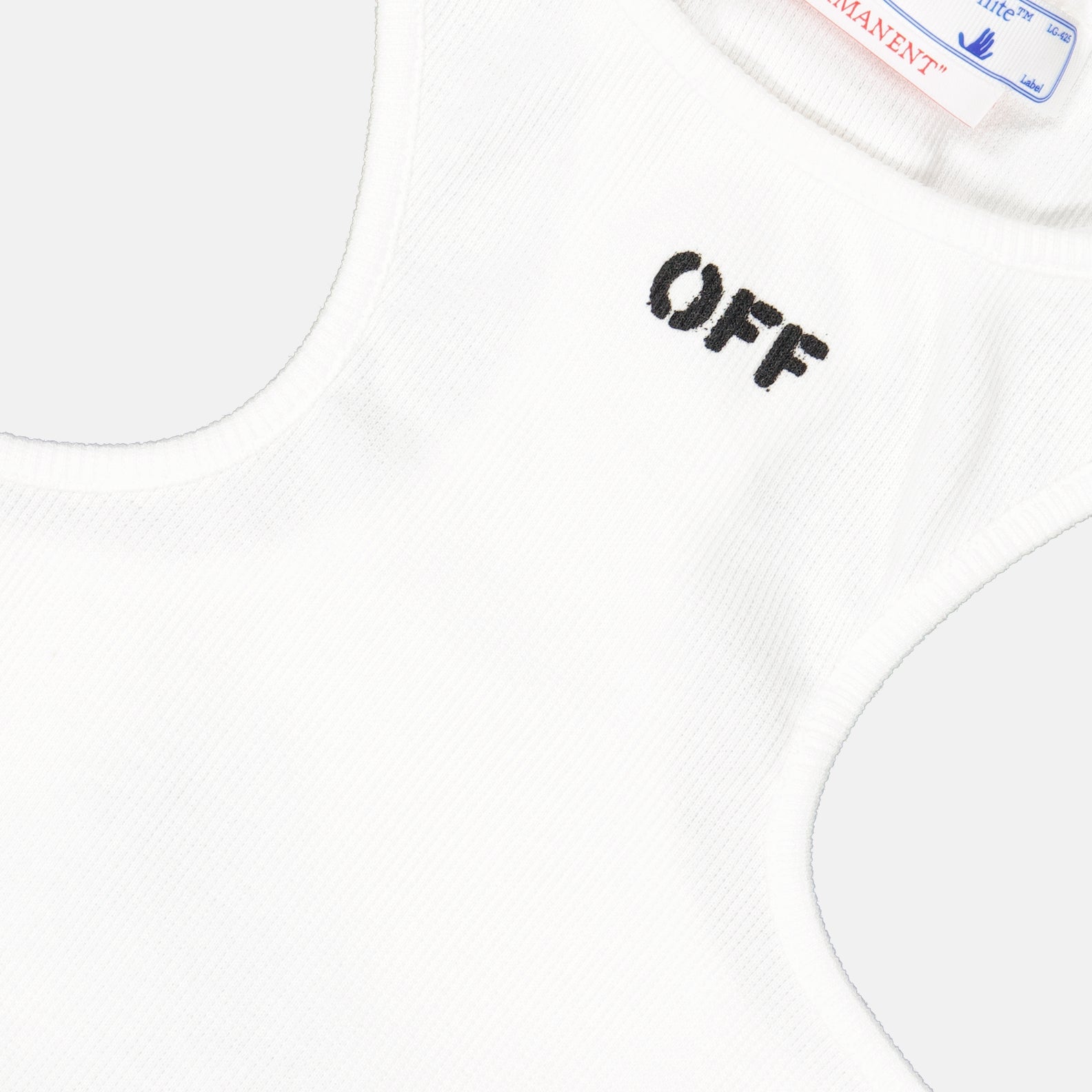 Tops Top Off Stamp Off-White White Women