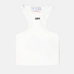 Tops Top Off Stamp Off-White White Women