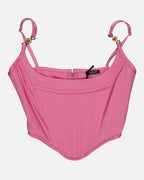 Tops Top corset Versace Rosa Femme