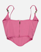 Tops Top corset Versace Rosa Femme