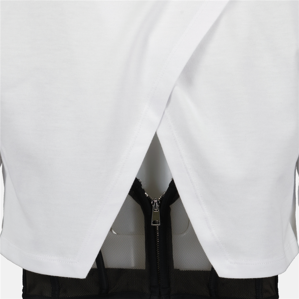 Tシャツ コルセットTシャツ Alexander McQueen 白 女性
