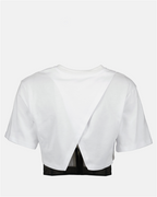 Tシャツ コルセットTシャツ Alexander McQueen 白 女性